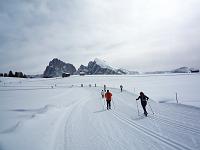 Immagini dalla vacanza-sci di fondo all'Alpe di Siusi e Dolomiti dei dintorni (marzo 2010) - FOTOGALLERY